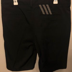 Adidas Golf 3 stripe shorts